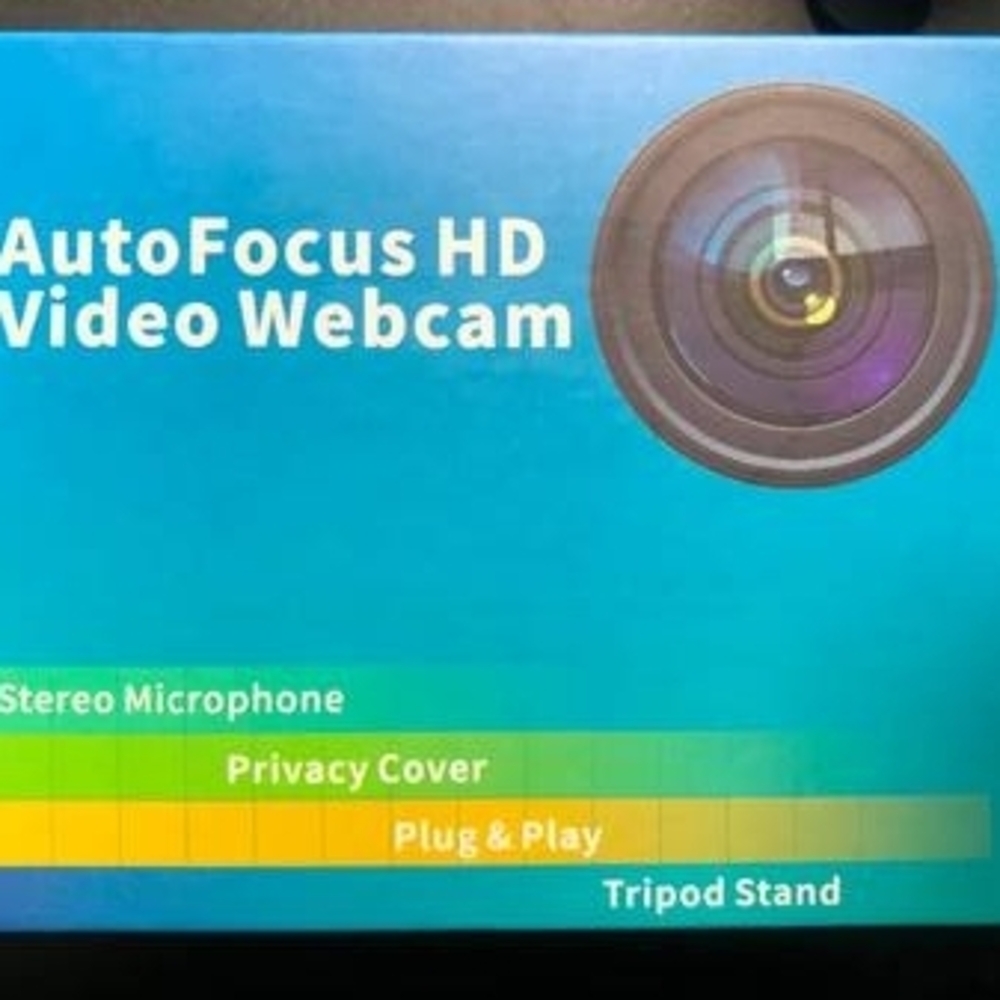 AutoFocus HD Video Webcam with Tripod Stand